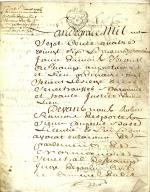 [Varia]ANCIEN RÉGIME 4 pièces manuscrites sur parcheminPrévôté de Paris, 23...
