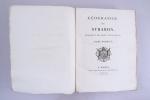 STRABON. Géographie de Strabon.Paris, Imprimerie Royale. 1805-18195 volumes gd. in-4°....