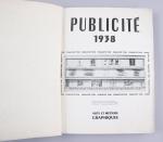 Documentation - Publicité de l'entre-deux-guerres
"Publicité 1938". "Arts et métiers graphiques...