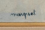 Albert Marquet (Français, 1875-1947) Samois, été, 1917 Toile signée en...