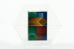 Victor Vasarely (Franco-austro-hongrois, 1906-1997)Hexagone, 1988Livre-objet dans un étui en plexiglas...