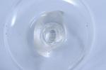 Lalique Coupe, modèle Nogent, et baguier en cristal transparent et...