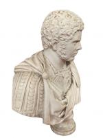 École italienne du XVIIIe siècleLempereur Caracalla (188-217) Buste en marbre...