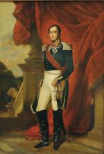 d'après Franz Xaver Winterhalter (1805-1873)Léopold Ier, premier roi des BelgesPanneau.Haut....