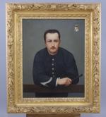 Élie Joseph Laurent (c.1850-?) Comte Jean de Blou, sous-officier au...