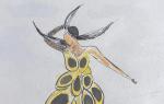 Sonia Delaunay (Gradizhsk, 1885-1979, Paris)
Danseuse du Petit Casino, c.1918

Aquarelle et...
