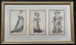 École française du XIXe siècle
Études de costumes

Trois aquarelles. 

Haut. 19...
