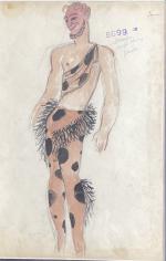 Édouard Pignon (Bully-les-Mines, 1905-1993, La Couture-Boussey)
"Faune"

Crayon et aquarelle sur papier.
Signé...