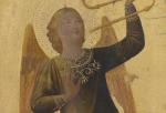 D'après Fra Angelico (1395-1455)
École florentine du XIXe siècle 
Ange musicien

Panneau...