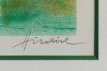 Camille Hilaire (1916-2004)"Reflet sur la fontaine"Lithographie.Signée au crayon en bas...