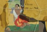 attribué à Sylvie Francioli (XXe siècle)GauguinToile. Signée en bas à...