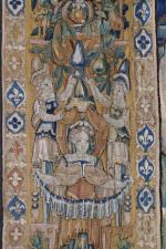 Audenarde, vers 1580-1590Alexandre recevant l'hommage de deux dignitairesen laine et...