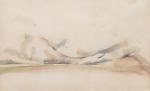 Paul Cézanne (Français, 1839-1906)
Bord du lac d’Annecy, 1896

Aquarelle.

Haut. 23,7 Larg....