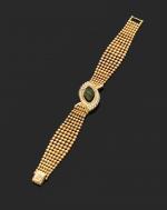 Audemars Piget Montre bracelet de dame en or jaune 750...