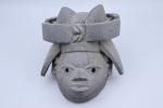 Peuple Yorouba, Nigéria, milieu du XXème siècle.Masque-heaume « Gelede »...