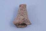 Égypte gréco-romaine, Alexandrie, période romaine Deux figurines en terre cuite....