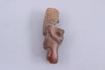 Équateur, Moderne"Vénus de Valvidia"en céramique, représentant une femme enceinte.Haut. 7,8...