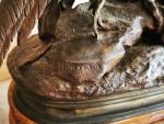 Jules Moigniez (1835 - 1894)
Faisan

Bronze signé. 

Offert par le roi...