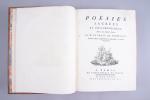 LE FRANC DE POMPIGNAN, Jean-Jacques (1708-1784)
Poésies sacrées et philosophiques tirées...