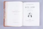 LITTÉRATURE XIXème. Ensemble de 3 volumes :- MAUPASSANT : Bel-Ami....