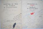 [Littérature - Romans policiers]PRIX DU ROMAN DAVENTURES, 1931-1967Rare réunion de...