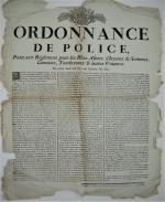 [Loiret - Orléans] RÈGLEMENTS DE POLICE DE LA VILLE DORLÉANS,...