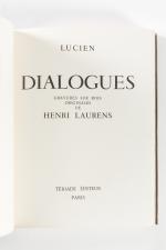 Henri Laurens (Français, 1885-1954) et Lucien de Samosate (120-180)Lucien. Dialogues.Paris....