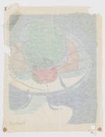 Fikret Saygi Moualla (Turc, 1903-1967)Nature-morte aux fruits, 1953Gouache sur papier.Signée...