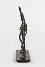 D'après Diego Giacometti (Suisse, 1902-1985)Le couple, c. 1957Epreuve en bronze...