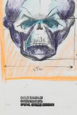 Carlo Rambaldi (1925-2012)
Alien, 1980

Crayon, encre et pastel gras sur papier....