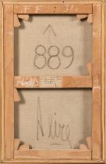 Luc Peire (Français, 1916-1994)
Castille, 1974

Toile.
Signée et marquée au dos "889",...