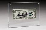D'après Andy Warhol (Américain, 1928-1987) Deux dollars Thomas Jefferson, 1976Billet...
