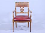 Jean-Joseph Chapuis (1765-1864, reçu maître en 1796)Six chaises et un...