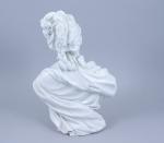 D'après Louis-Simon Boizot (1743-1809) Marie-Antoinette drapéePorcelaine à glaçure blanche sur...