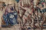 Gobelins, XVIIe siècle Le Triomphe de Bacchus Fragment de tapisserie,...