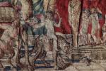 Gobelins, XVIIe siècle Le Triomphe de Bacchus Fragment de tapisserie,...