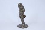 Bernhard Hoetger (Allemand, 1874-1949)
Le mendiant, c. 1902

Bronze patiné, signé et...