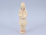 Chine - Dynastie Sui (581-618)
Mingqi d'un homme debout

en terre cuite...