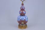 Chine - Epoque Kangxi (1662-1722) 
Vase de forme triple gourde...