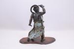 Japon - Epoque Meiji (1868-1912)
Misshaku Kongo

en bronze et émaux cloisonné....