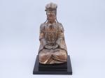 Chine - Fin de la dynastie Ming (1368-1644)
Statuette de bouddha...