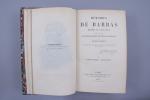 BARRAS, Paul Jean François Nicolas, Vicomte de (1755-1829). 
Mémoires de...