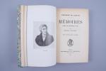 LAMETH, Théodore de (1756-1854). 
Mémoires publiés avec une introduction et...