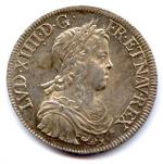 LOUIS XIV  (1643-1715)Buste lauré, drapé et cuirassé du roi...