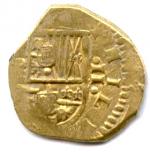 PHILIPPE III 1598-1621Armoiries couronnées du type de Séville. A droite,...