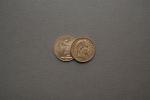 Lot : 2 pièces de 20 F or, FRANCE 1870...