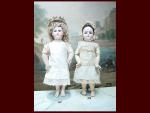 Belle et rare poupée française (première période) attribuée à Schmitt,...
