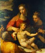 SABATTINI Lorenzo (Bologne vers 1530 - Rome 1576)La Sainte Famille...