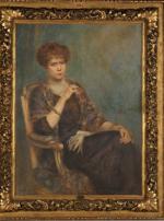 Fernand CORMON,  Fernand-Anne Piestre, dit (1854-1924). Princesse Gagarine, portrait...