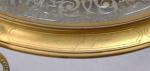 COUPE en bronze doré au répertoire iconographique du XVIIIème :...